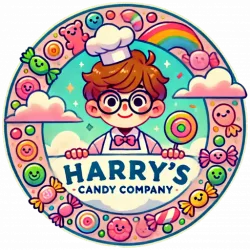 Harry's Candy Company logo